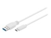 goobay USB Type-C kabel 50cm Hvid