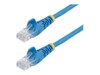 StarTech.com 5m Blue Cat5e / Cat 5 Snagless Patch Cable 5 m CAT 5e Ikke afskærmet parsnoet (UTP) 5m Patchkabel Blå