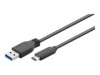 goobay USB Type-C kabel 2m Sort