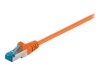 goobay CAT 6a SFTP, PiMF 2m Netværkskabel Orange