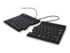 R-Go Split Ergonomiske tastatur, AZERTY (FR), sort, kablet Tastatur Kabling Fransk