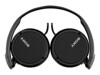 Sony MDR ZX110 Kabling Hovedtelefoner Sort