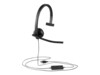 Logitech H570e Kablet Høretelefoner Sort