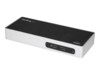 StarTech.com USB 3.0 - Dual Monitor Laptop Dock HDMI & DVI/VGA - 6x USB Type-A Hub, GbE - Universal Windows & Mac Dockingstation
