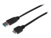 ASSMANN USB-kabel 25cm Sort