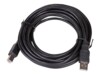 Akyga USB-kabel 5m Sort