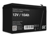 Green Cell AGM Batteri Blysyre 10Ah