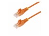 StarTech.com 3m Orange Slim CAT6 Ethernet Cable, Snagless, 28AWG, LSZH CAT 5/5e/6 Ikke afskærmet parsnoet (UTP) 3m Patchkabel Orange
