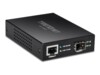 TRENDnet TFC-10GSFP Fibermedieomformer