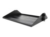 StarTech.com 2U Vented Server Rack Cabinet Shelf, 14in Deep Fixed Cantilever Tray, Rackmount Shelf for 19' AV/Data/Network Equipment Enclosure w/ Cage Nuts & Screws, 200lbs Weight Capacity - 2U Network Rack Shelf (SHELF-2U-14-CENTER-V) Rackhylde Sort
