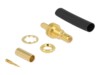 DeLOCK RF-stik Koaksial Guld