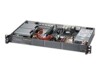 Supermicro SC504 203B Rackversion Mini ITX 200Watt Strømforsyning Sort