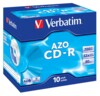 Verbatim AZO Crystal 10x CD-R 700MB