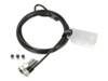 Kensington Universal 3-in-1 Combination Laptop Lock - Resettable Sikkerhedskabelslås