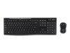 Logitech MK270 Wireless Combo Sæt med mus og tastatur Trådløs US International