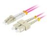 Lanberg Patchkabel Fiberoptik OM4 1m
