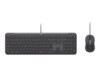 Logitech 920-013342 Tastatur Saksnøglekontakt Kablet Schweizisk