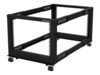 StarTech.com 8U 19' Open Frame Server Rack - Compact, 4 Post, Adjustable Depth (22 to 40') - Mobile Network Rack - HP ProLiant ThinkServer Rack Sort