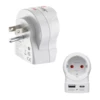 Hama Reiseadapter, EU to US , USB-C (PD), 20 W