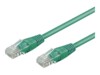 goobay CAT 5e Ikke afskærmet parsnoet (UTP) 5m Netværkskabel Grøn