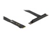 DeLOCK M.2 Key M to PCIe x16 NVMe angled Interfaceadapter