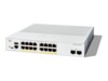 Cisco Catalyst 1300-16P-2G Switch 16-porte Gigabit Ethernet PoE+