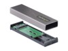 StarTech.com Ekstern Lagringspakning USB-C 3.2 (Gen 2) M.2 Card (PCIe NVMe & SATA)