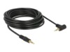 Delock Audiokabel 5m Sort