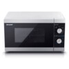 Sharp YC-MG01E-S Mikrobølgeovn med grill Sølv/sort