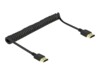 Delock HDMI-kabel med Ethernet 1.5m Sort