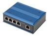 DIGITUS Industrial 4-porte Gigabit PoE+