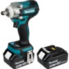 Makita DTW300RTJ Slagnøgle 18V 2 batterier inkluderet
