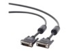 Cablexpert CC-DVI2-6 DVI-kabel 1.8m Sort