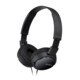 Sony MDR ZX110 Kabling Hovedtelefoner Sort