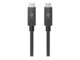 goobay USB Type-C kabel 1m Sort