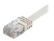 Goobay RJ45 CAT6 UTP 0,5M Uskærmet flad hvid