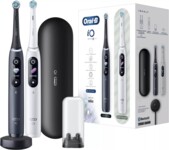 Oral-B iO Series 8 Tandbørstesæt Sort Hvid