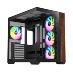 Geh Thermaltake View 380 WS Midi Tower 'ARGB' Black retail