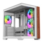 Geh Thermaltake View 380 WS Midi Tower 'ARGB Snow' White retail