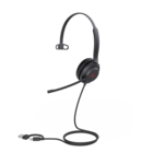 Yealink UH37 Mono Kablet Høretelefoner Sort