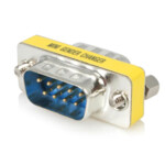 StarTech.com Slimline Serial DB9 Gender Changer - M/M - Serial gender changer - DB-9 (M) to DB-9 (M) - GC9SM Seriel gender changer