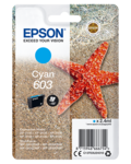 Epson 603 Cyan 130 sider Blæk C13T03U24010
