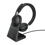 Jabra Evolve2 65 UC Stereo Trådløs Høretelefoner Sort