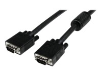 StarTech.com 2m Coax High Resolution Monitor VGA Video Cable HD15 M/M VGA-kabel 2m Sort