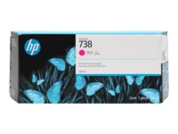 HP 738 Magenta Blæk