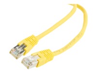 Gembird Kabel med afskærmning med folie og kobberfletning (SFTP 1m Patchkabel Yellow