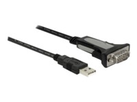 Delock USB / serielkabel 4m Sort