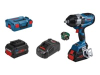 Bosch GDS Professional 18V-1000 C Slagnøgle 18V Uden batteri 2 batterier inkluderet