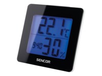 Sencor SWS 1500 B Termo-hygrometer Indendørs Sort