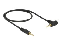 Delock Audiokabel 50cm Sort